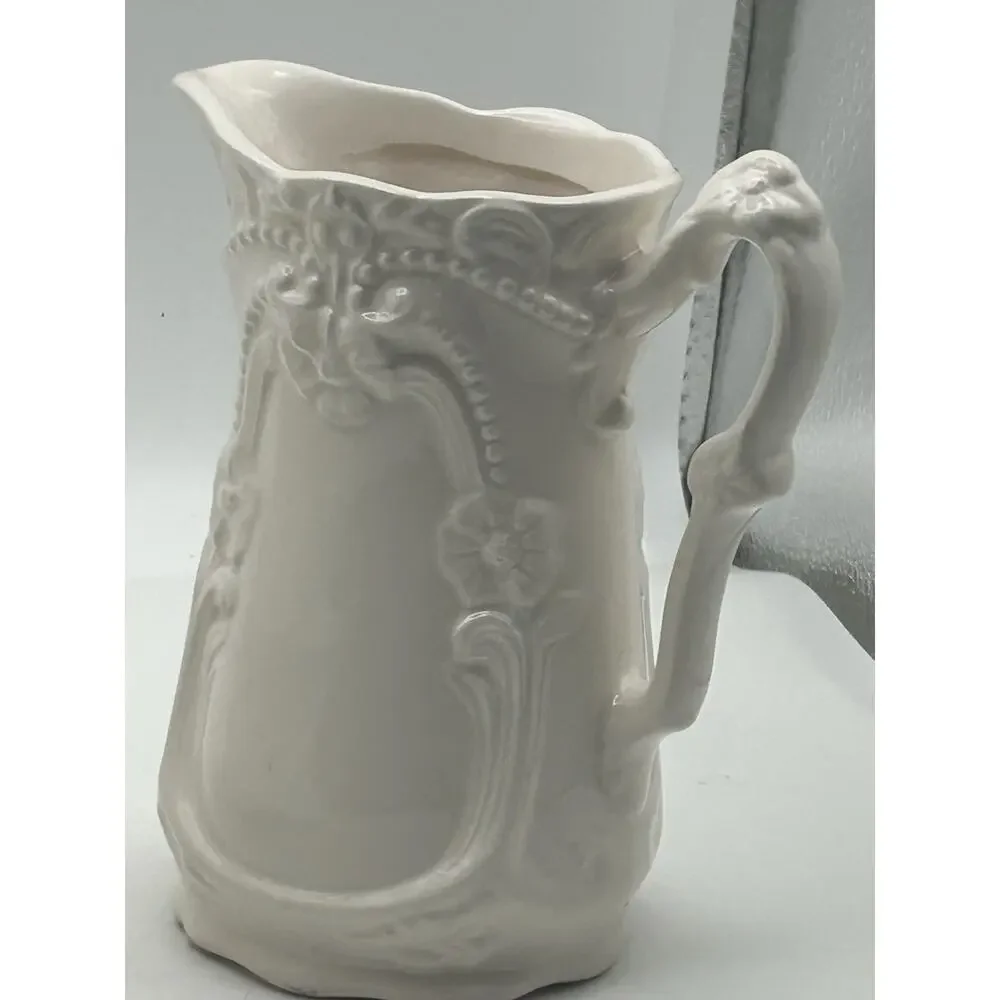 Mini Wash Basin And Pitcher. Vintage. Japan. Victorian Dream Pattern.